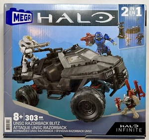 Mega Construx Halo Infinite UNSC Razorback Blitz GYG59 303 Pieces New/Sealed - Picture 1 of 6