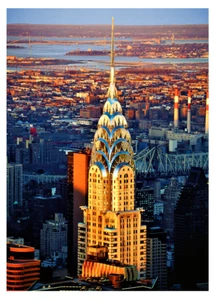EDIFICIO CHRYSLER - FOTOGRAFÍA MANHATTAN 5"X7" - Imagen 1 de 1