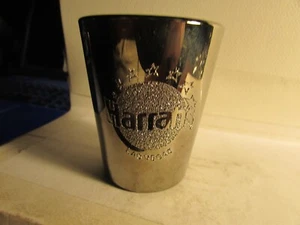 Harrah's Casino - Las Vegas Nevada - Cristal de chupito estándar cromado plateado nuevo - Imagen 1 de 4
