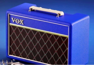 Very Rare! Vox Pathfinder 10 V9106 Limited Edition Blue Guitar Combo Amplifier - Picture 1 of 5