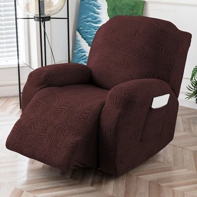 Funda Silla Reclinable, Funda Sofá Elástica 1 Plaza con Reposabrazos, Funda Sofá Suave Foto 1 de 4
