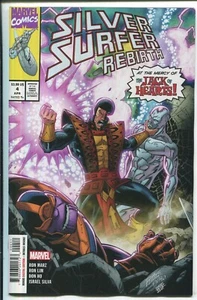 SILVER SURFER REBIRTH #4 - RON LIM ART & MAIN COVER - MARVEL COMICS/2022 - Picture 1 of 2
