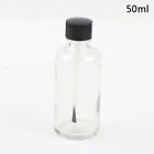10/30/50ml Portable Nail Polish Empty Bottle Make-up Container With Brush Jar LR