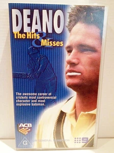 DEAN JONES DEANO THE HITS & AND MISSES - TEST ODI CRICKET VIDEO not DVD RARE - Bild 1 von 2
