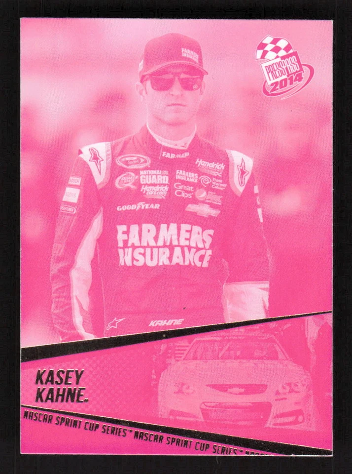 2014 Press Pass Color Proofs Magenta #18 Kasey Kahne Hendrick Motorsports - Image 1 of 2