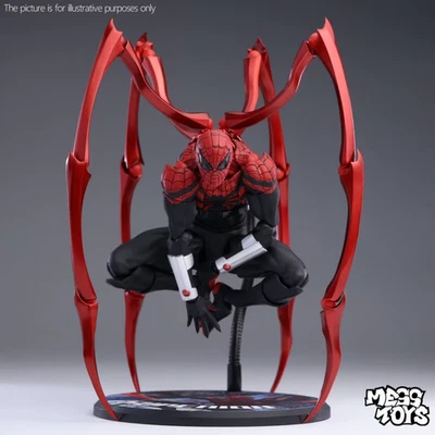 Superior Spider-Man 1/12 Action Figure Mess Toys Collectible Model Toy Figure - Image 1 of 4