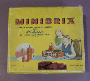 Sistema de construcción Minibrix de colección todo caucho conjunto junior de Premo Rubber Co. - Imagen 1 de 7