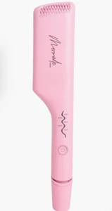 "Mini barriles Mermade Hair The Double Waver 25 mm 1"" rosa valor de venta $76" - Imagen 1 de 7