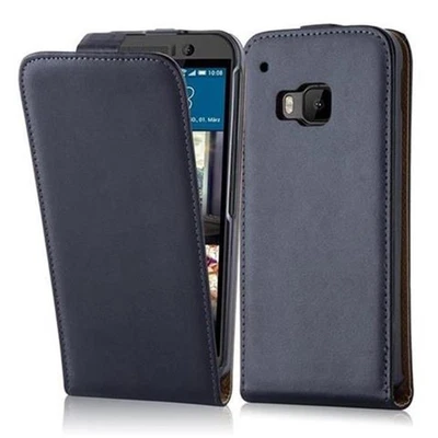 Custodia per HTC ONE M9 Portafoglio Similpelle Flip Libro Cover - Immagine 1 di 4