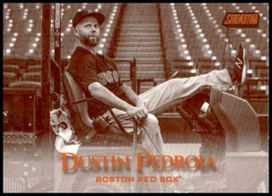 2019 Topps Stadium Club Dustin Pedroia Sepia #63 - Picture 1 of 1