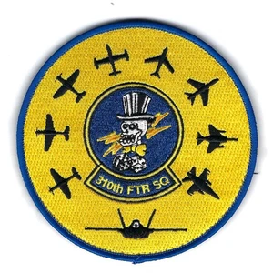 310th FIGHTER SQUADRON  FAREWELL  !!THE LATEST!! patch - Picture 1 of 1