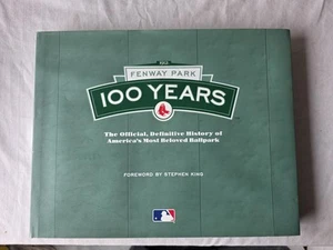 1912 Fenway Park 100 Years Book Boston Red Socks Foreword By Stephen King  - Picture 1 of 4