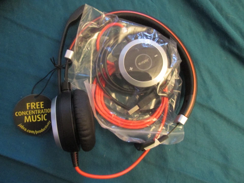 Jabra Evolve ENC010 On-the-Ear Headset New Without Packaging - Image 1 of 1