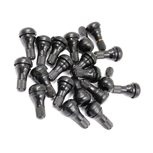 25pcs TR412 Tire Rubber Valve Stem For ATV Lawn Mower Motorcycle Accessories - Picture 1 of 13