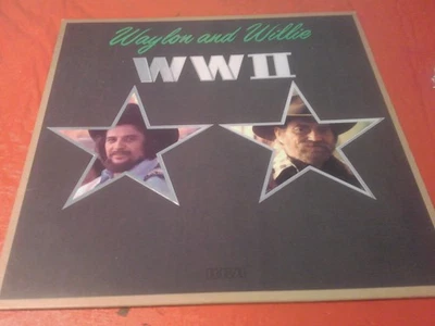Waylon (Jennings) and Willie (Nelson) WW II NM-/NM- Embossed Sleeve - Image 1 of 4