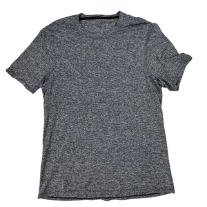 Lululemon Uomo Grigio Heathered Elasticizzato Performance Girocollo Sportivo - Foto 1 di 5
