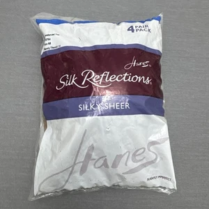 Hanes L’eggs Silk Reflections 4er Pack transparente Panty Hose Größe AB - Bild 1 von 5