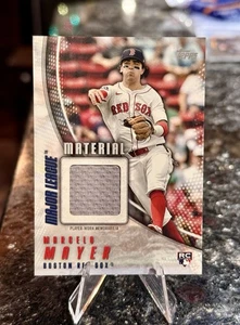 2025 Topps Update MARCELO MAYER RC Major League Material RELIC Red Sox Rookie G - Picture 1 of 2