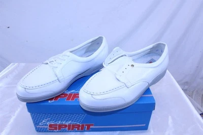 Женские удобные туфли Easy Spirit белая кожа двойной размер 10D - Изображение 1 из 4