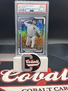 2024 Bowman Draft Ben Hess Chrome Sparkle Refractor /200 PSA 10 #BDC87 - Picture 1 of 1