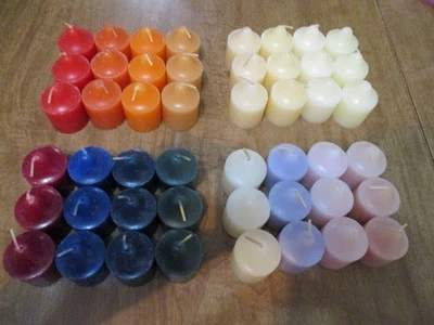 PARTYLITE VOTIVES CANDLES GRAB BAG LOT OF 48 - Photo 1/4