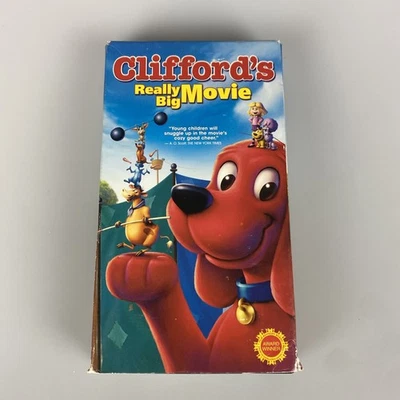Clifford's Really Big Movie VHS Tape 2004 Classic Kids Children’s Cartoon Film - Image 1 of 3