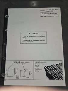 John Deere Potato Digger Level Bed One Row Parts Catalog Manual PC-293 - Picture 1 of 1