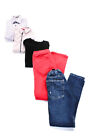 Zara O.M.M. Lot de 5 jeans à boutons graphiques à carreaux Ikks garçons bleu taille L 10 11-12