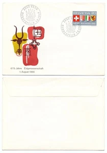 103108 - Stempel/Umschlag: Bundesfeier - Bern 1.8.1966 - Bild 1 von 1