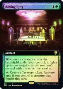 Boxing Ring FOIL EXTENDED - 099 - Rare - Streets of New Capenna NCC MTG - Picture 1 of 1