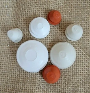 Ersatz Gummistopfen Stecker für Salz und Pfefferstreuer Sparschwein Paar - Bild 1 von 13