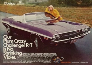 1970 Road & Track Magazine 1970 Dodge Challenger R/T Advertisement - Picture 1 of 1