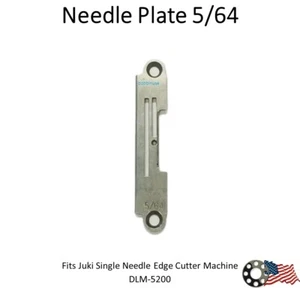 Needle Plate 5/64 Juki Edge Cutting Machine DLM-5200 - Picture 1 of 2