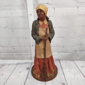 1989 Tom Clark Figurine EBBIE Sweeping Woman Edition #44 Vtg - Picture 1 of 10