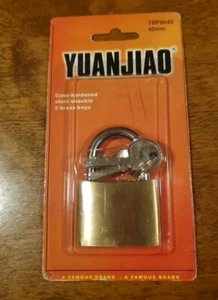 Brass Padlock Set, NEW! - Picture 1 of 4