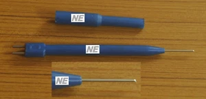 SS Reusable Bipolar Pencil Erezar Cattery Straight Size 18G Or 20G Or 23 Gauge  - Picture 1 of 3