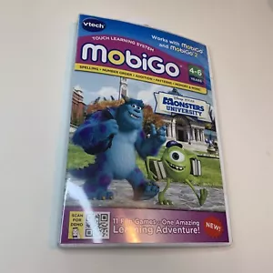 VTech Touch Learning System Mobigo Disney Pixar Monster University - Picture 1 of 2