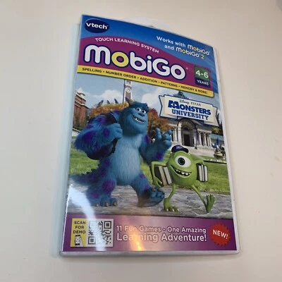 VTech Touch Learning System Mobigo Disney Pixar Monster University - Image 1 of 2