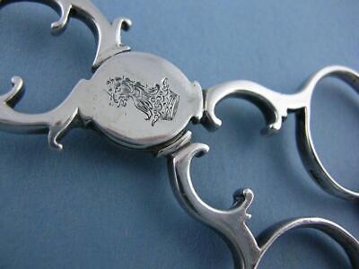 George II Silver Sugar Nips Tongs By THOMAS BAMFORD London C1700s Crown Crest • 243.29$