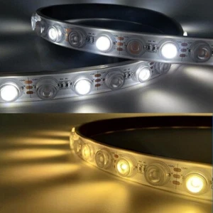 Flexible Lens LED Wall Washer Strip Light 24V 18W Dual color For Home Decoration - Picture 1 of 10