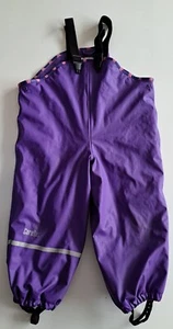 CareTec Matschhose 104 LILA Regenhose Latzhose - Bild 1 von 2