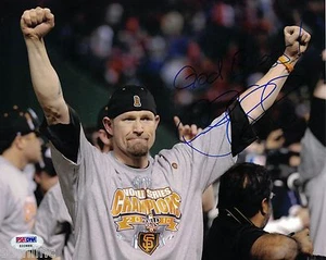 Aubrey Huff San Francisco Giants Signed 8x10 Auto PSA MLB - Picture 1 of 1