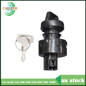 0430-090 For Arctic Cat 400 500 550 650 700 1000 Ignition Key Switch 2008-2016 - Picture 1 of 10