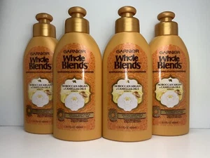 4 Garnier Whole Blends Moisturizing Leave-in Conditioner, Frizzy Hair, 5.1 oz. - Picture 1 of 2