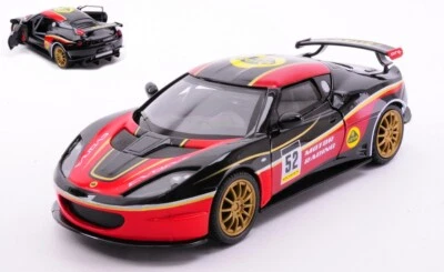 MODELLINO AUTO STATICO MOTORMAX LOTUS EVORA S BLU/ROSSO MODELLISMO SCALA 1/24 - Immagine 1 di 4