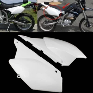 Rear Side Cover For Kawasaki KLX250 / D-Tracker X 2008-19 KLX250S KLX250SF White - Picture 1 of 9
