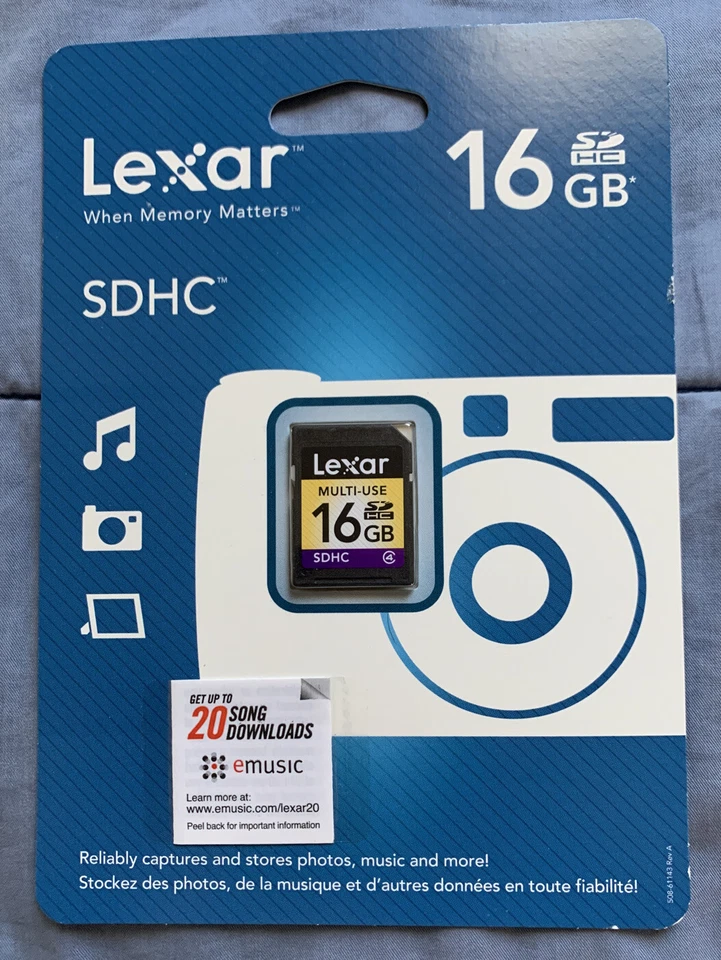 Lexar 16 GB SD Card Multi Use - Image 1 of 2