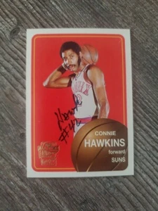 2005-06 1952 Style Topps Fan Favorites Autograph #FFA-CHA Connie Hawkins - Picture 1 of 2