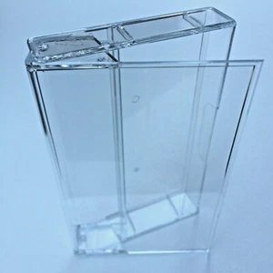Musik Cassettenhüllen Leerhüllen, MC Kassetten Hüllen, transparent ohne Pin - Bild 1 von 4