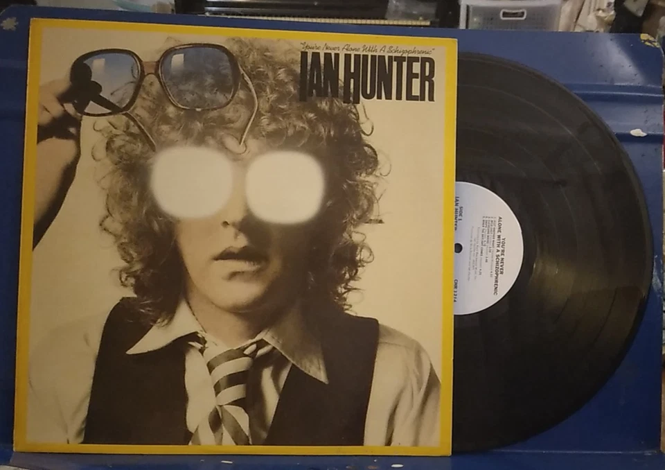 Ian Hunter You're Never Alone With a Schizophrenic 1979 LP Chrysalis CHR 1214 EX - Image 1 of 1